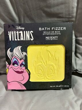 Disney Villains Yellow Bath Fizzer by Mad Beauty